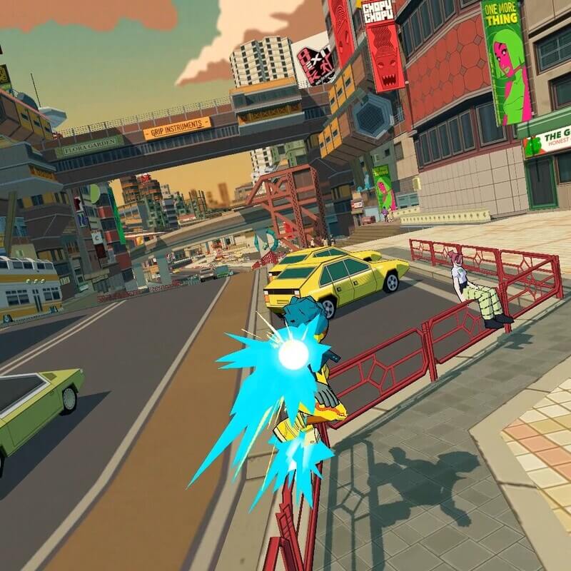 Изображение игры Bomb Rush Cyberfunk Bomb Rush Cyberfunk - Steam ключ